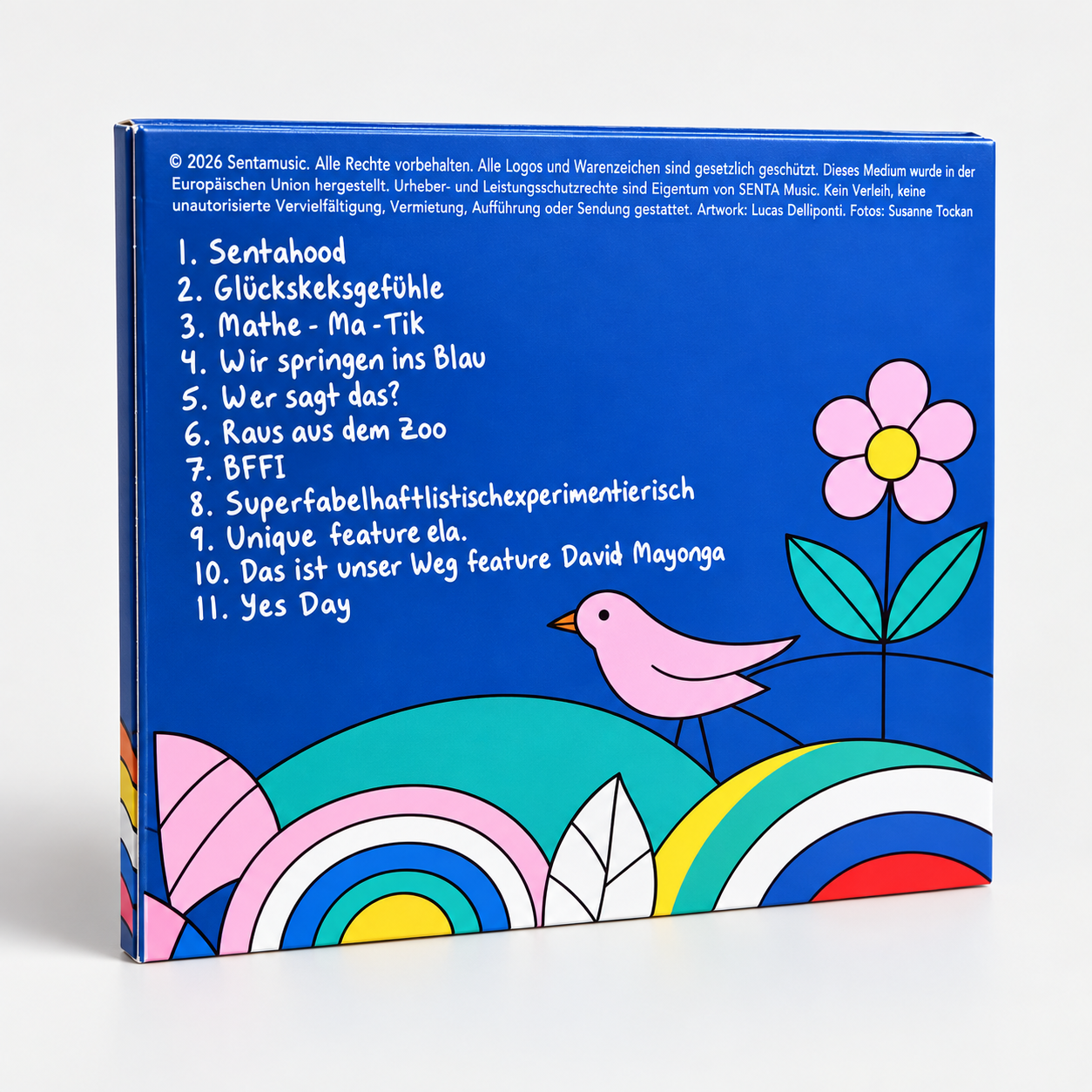 Senta - Gl�ckskeksgef�hle (CD im Digipack), Kinderlieder-Album 2026